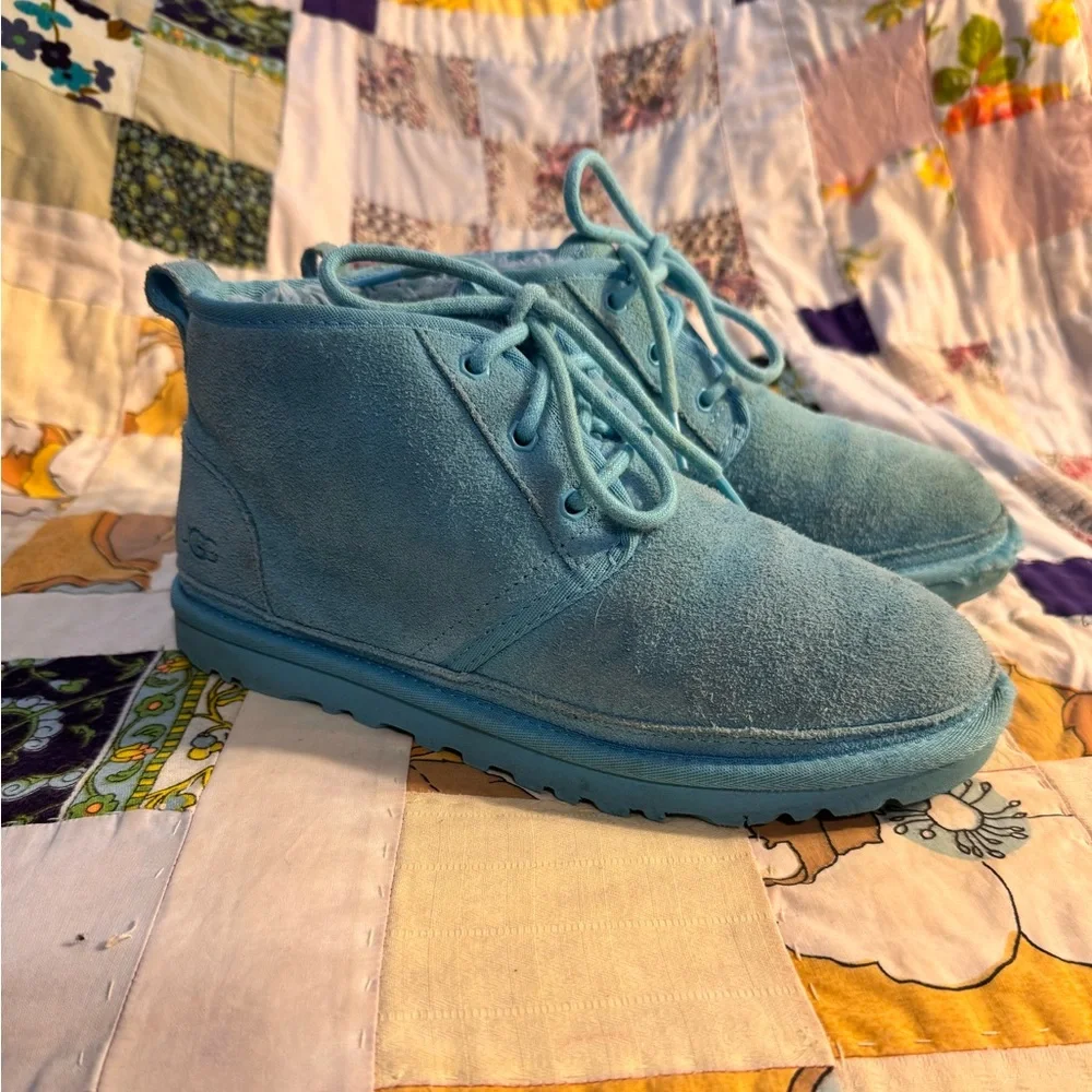 UGG Neumel Suede Chukka Boots - Freshwater Blue